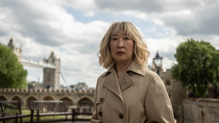 Sandra Oh from Killing Eve in London
