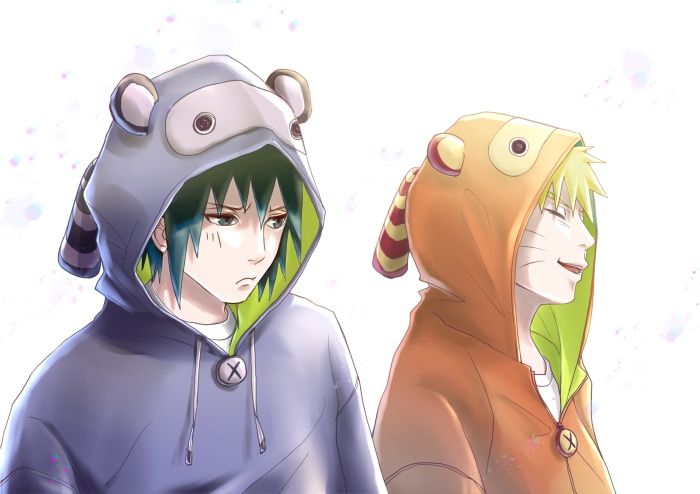 Sasuke and Naruto from Naruto 4K