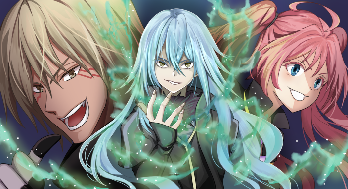 That Time I Got Reincarnated As A Slime HD, Veldora Tempest, Milim Nava ...