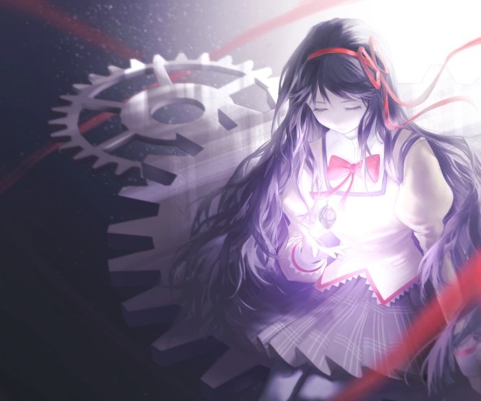 Homura Akemi from Puella Magi Madoka Magica