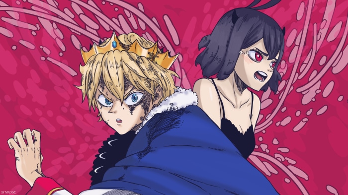 Nero and Prince Lumiere from Black Clover