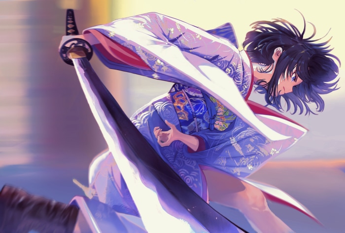 Shiki Ryougi from Fate/Grand Order 4K