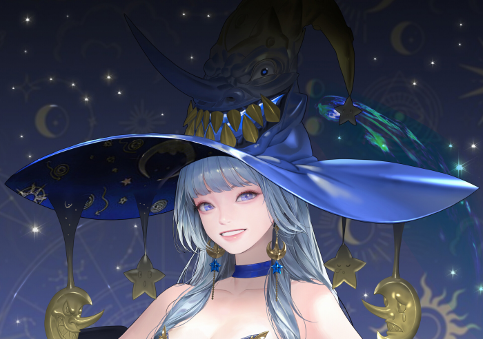 Blue Moon Witch by Daeho Cha