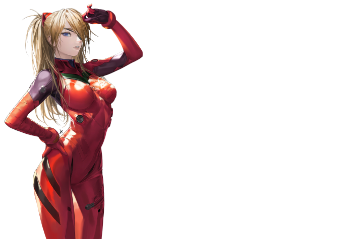 Asuka Langley Sohryu from Neon Genesis Evangelion 4K
