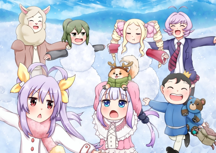 Crossover 4K: Bojji, Kanna Kamui, Renge Miyauchi, Beatrice, Futaba Igarashi, Osana Najimi