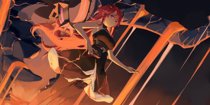 Surtr from Arknights 4K