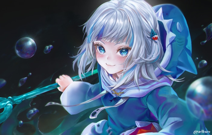 Gawr Gura from Hololive 4K
