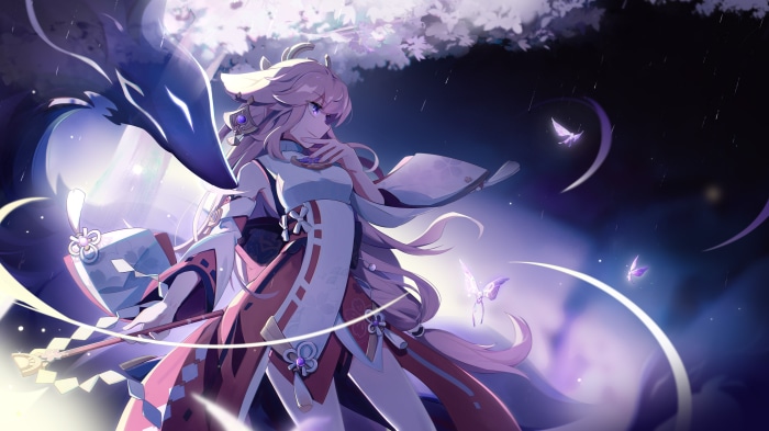 Yae Miko from Genshin Impact 4K