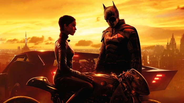 Batman and Catwoman from The Batman