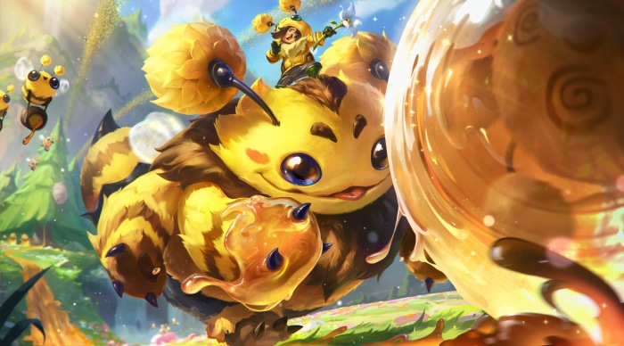 Bee Nunu and Willump from League of Legends