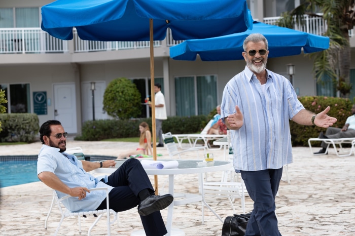 Cole Hauser and Mel Gibson in Panama 4K