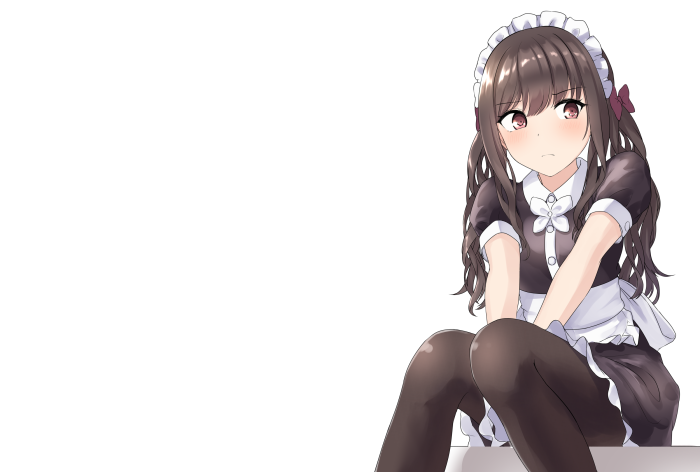 Girl in Maid Outfit