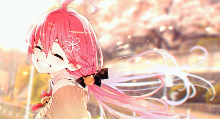 Sakura Miko from Hololive 4K
