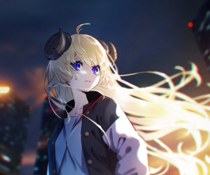 Tsunomaki Watame from Hololive
