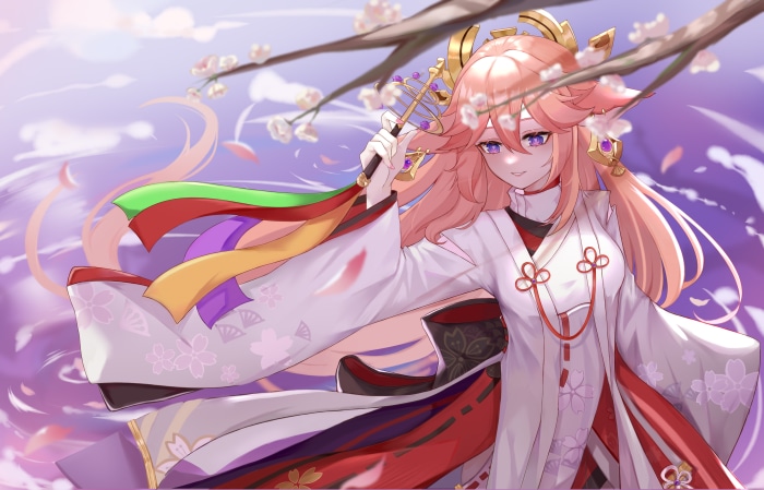 Yae Miko from Genshin Impact