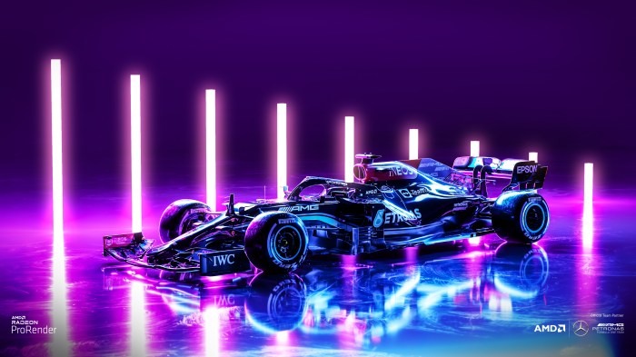 Mercedes AMG Petronas F1 Car