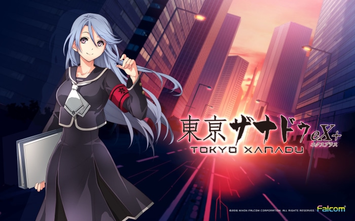 Tokyo Xanadu EX+ Anime Girl with Folder
