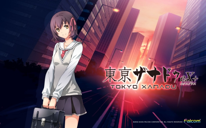Tokyo Xanadu eX+ Anime Girl with Briefcase
