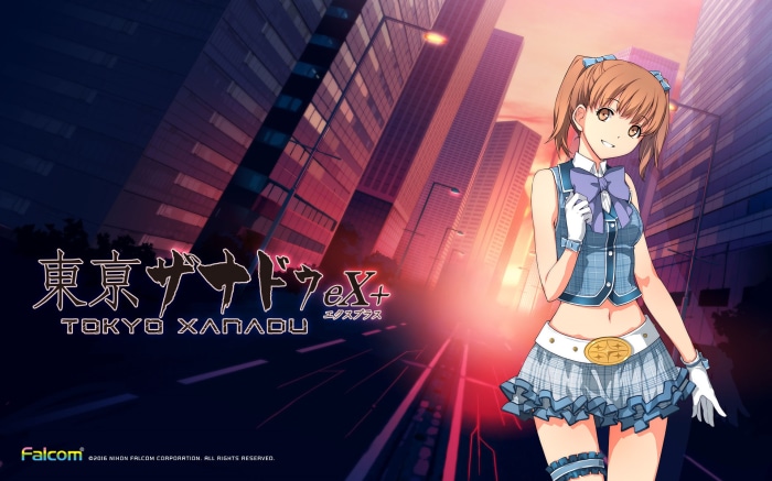 Tokyo Xanadu eX+ Anime Girl in City