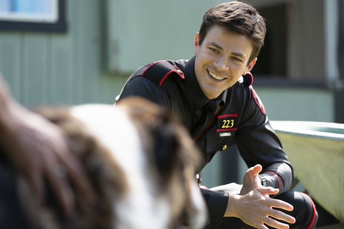 Grant Gustin in Rescued By Ruby 4K