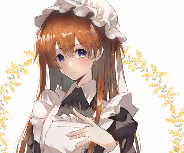 Asuka Langley Soryu from Neon Genesis Evangelion as a Maid