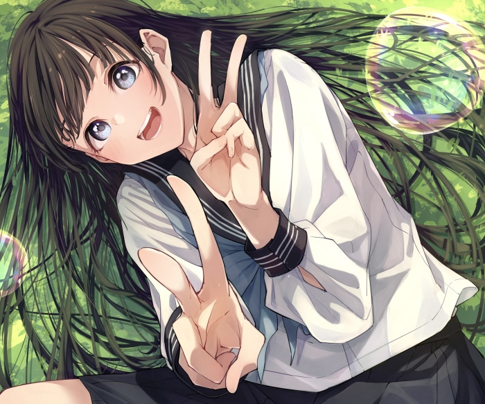 Komichi Akebi from Akebis Sailor Uniform