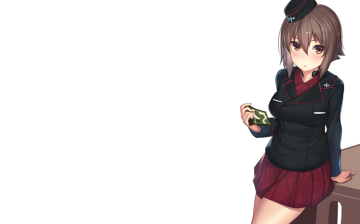 Nishizumi Miho from Girls und Panzer