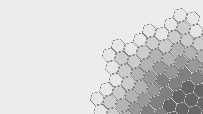 Abstract Hexagons Gradient