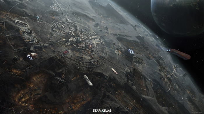 Star Atlas Mining Colony by Sören Meding