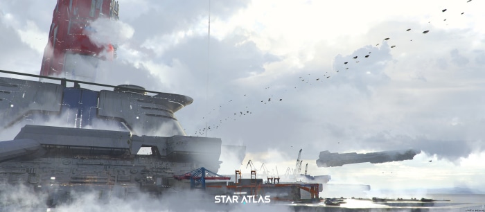 Star Atlas Mining Colony by Sören Meding