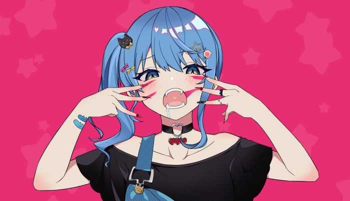 Hoshimachi Suisei from Hololive