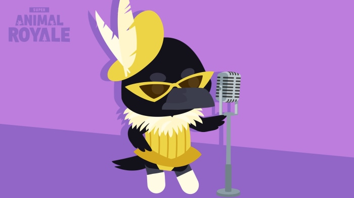 Lady Caw Caw from Super Animal Royale
