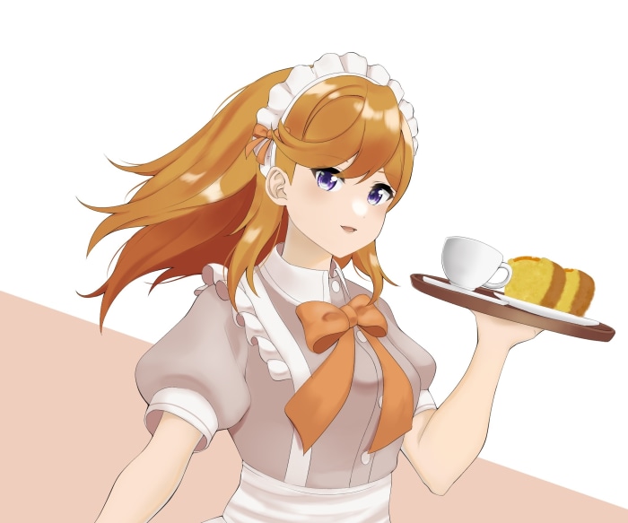 Kanon Shibuya from Love Live! Superstar!! as a maid