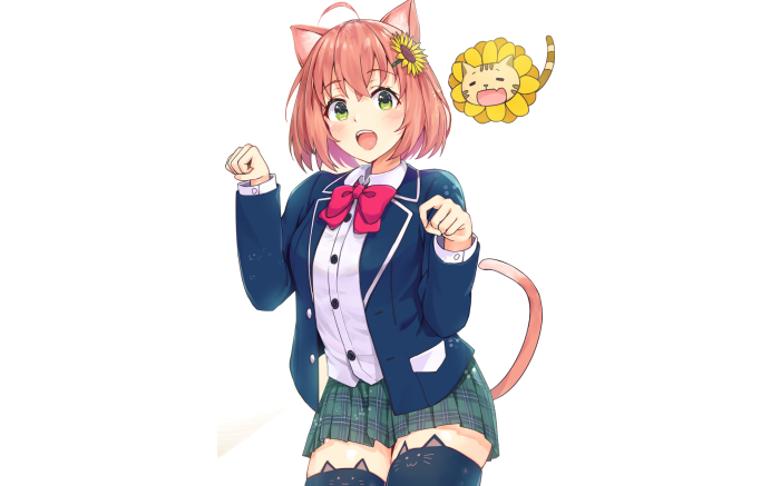 Himawari Honma from Virtual Youtuber