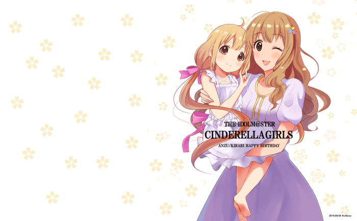 Anzu and Kirari from The IDOLM@STER Cinderella Girls