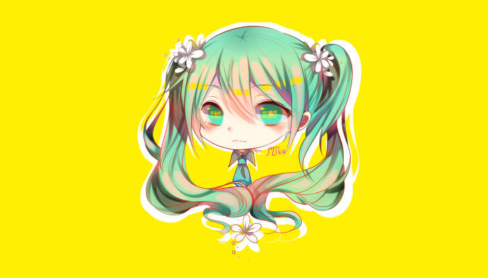 Hatsune Miku from Vocaloid