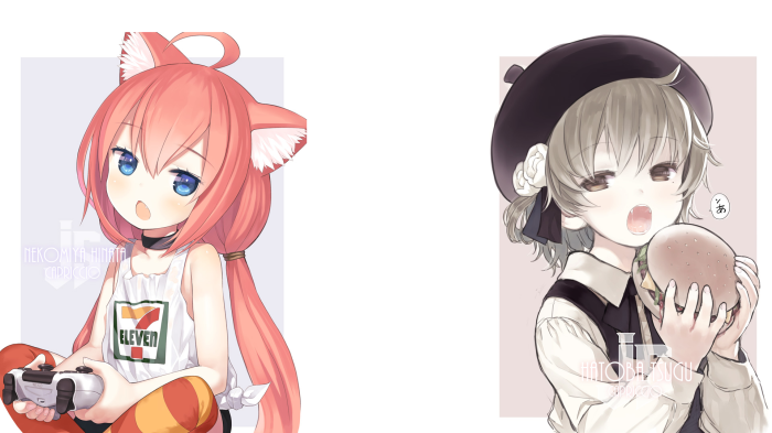 Nekomiya Hinata and Hatoba Tsugu