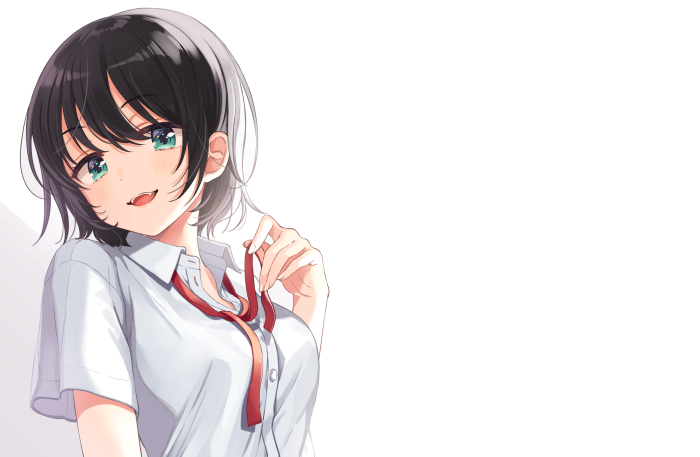 Girl in School Uniform