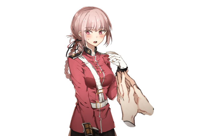 Nightingale from Fate/Grand Order in uniform