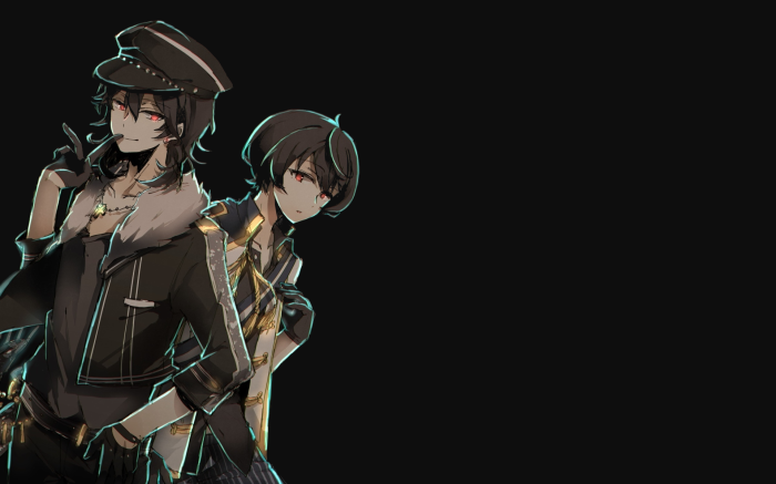 Two boys from Ensemble Stars