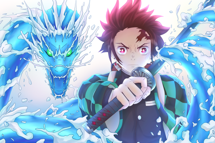 Tanjiro Kamado from Demon Slayer: Kimetsu No Yaiba 4K