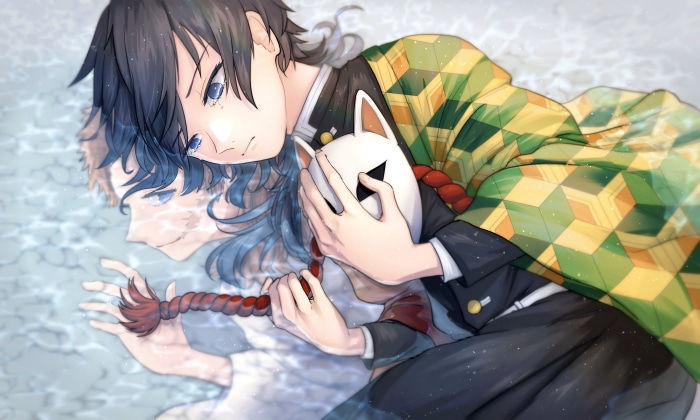 Giyuu Tomioka and Sabito from Demon Slayer