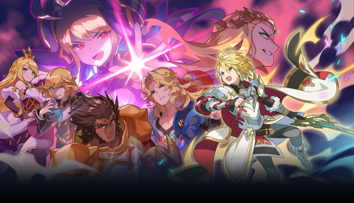 Dragalia Lost characters in battle
