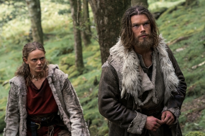 Leo Suter and Frida Gustavsson in Vikings: Valhalla