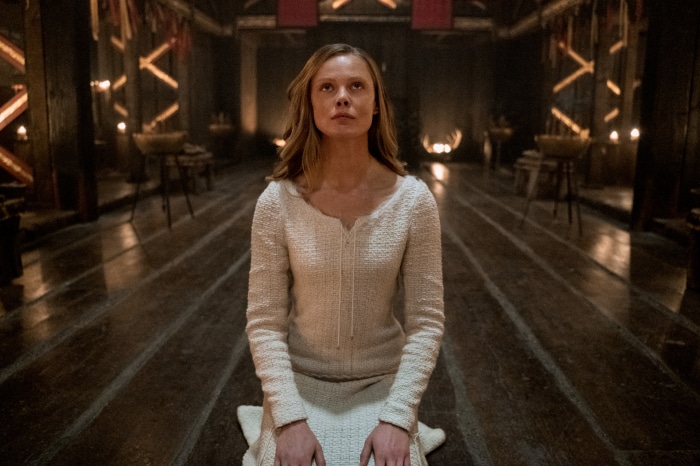 Frida Gustavsson as Freydis Eiriksdottir in Vikings: Valhalla