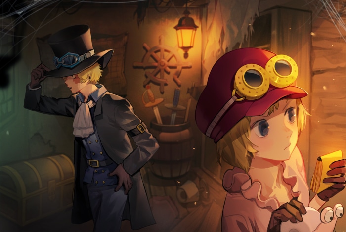 Sabo and Koala from One Piece