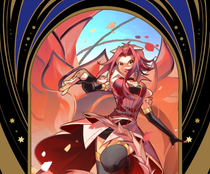Akiza Izinski from Yu-Gi-Oh! 5D's