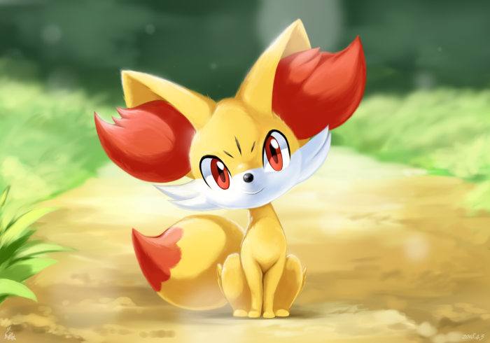 Fennekin from Pokémon