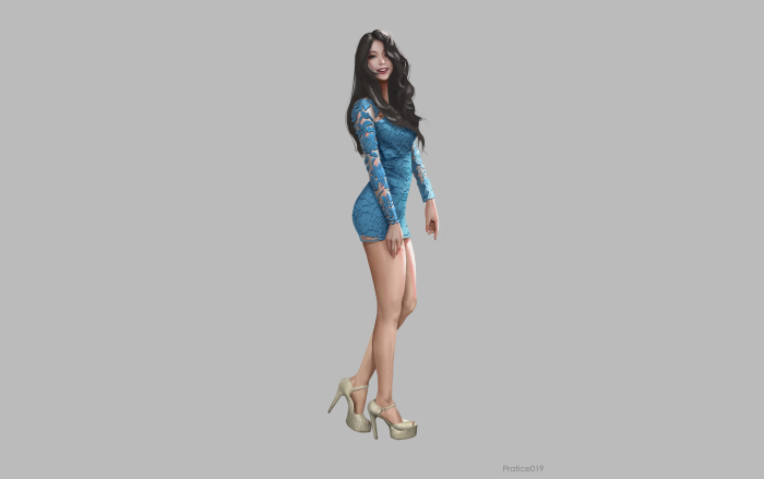 Artistic Portrait of an Asian Woman