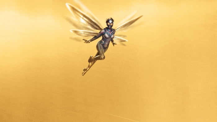 Wasp from Marvel Comics flying